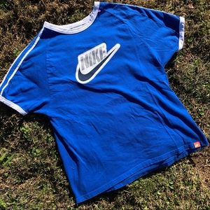 Vintage Y2K Nike Ringer Shirt M